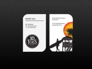 Business Card Design by Creations Box 2015 for Ten Toes Brewery | Design: #7717084