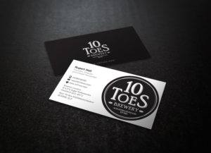 Business Card Design by Brand aid for Ten Toes Brewery | Design: #7704042