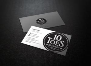Business Card Design by Brand aid for Ten Toes Brewery | Design: #7704043