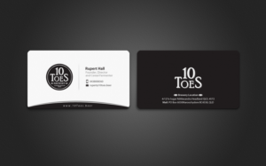 Business Card Design by chandrayaan.creative for Ten Toes Brewery | Design: #7703269