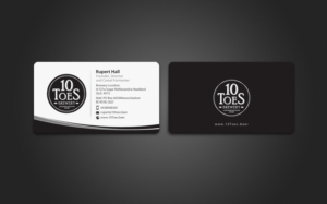 Design de Carte de Visite par chandrayaan.creative pour Ten Toes Brewery | Design #7715208