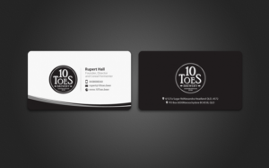 Business Card Design by chandrayaan.creative for Ten Toes Brewery | Design: #7715212