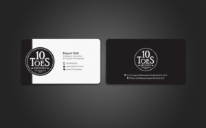 Business Card Design by chandrayaan.creative for Ten Toes Brewery | Design: #7715213