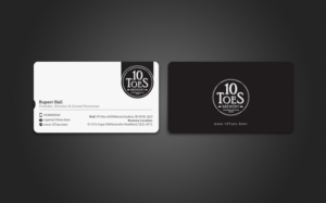 Business Card Design by chandrayaan.creative for Ten Toes Brewery | Design: #7715214