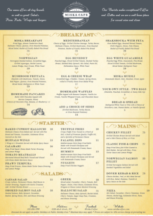 Menu Design by turtle.des for GA | Design #7810690