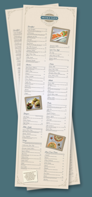 Menu Design by Shradha for GA | Design: #7765853