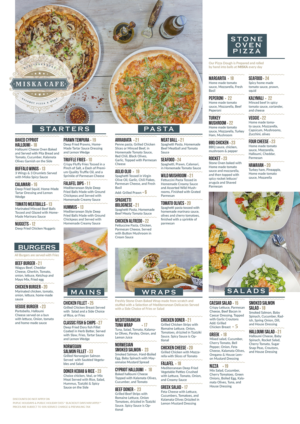 Menu Design by Galyna for GA | Design: #7863756