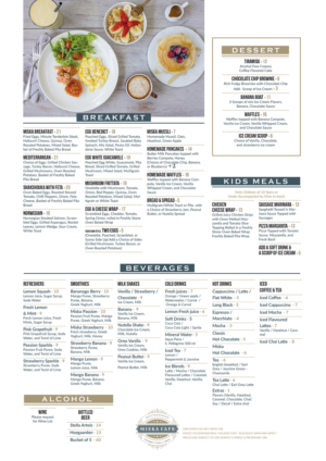 Menu Design by Galyna for GA | Design: #7863757