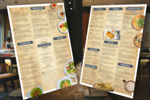 Menu Design by iD_intelligentDesign for GA | Design: #7789804