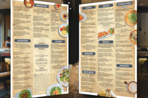 Menu Design by iD_intelligentDesign for GA | Design: #7821519