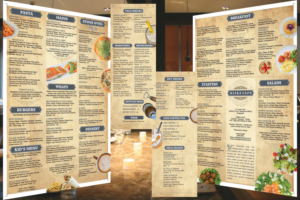 Menu Design by iD_intelligentDesign for GA | Design: #7830650