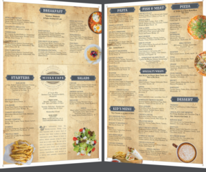 Menu Design by iD_intelligentDesign for GA | Design: #7958185