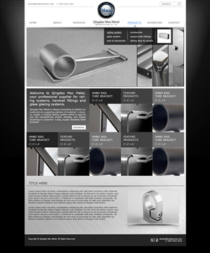 Stainless Max manufacturing Project | Web Design by Visualland