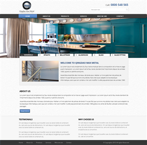 Stainless Max manufacturing Project | Web Design by OM