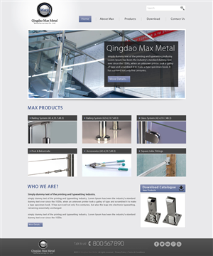 Stainless Max manufacturing Project | Web Design by Creative X Designs