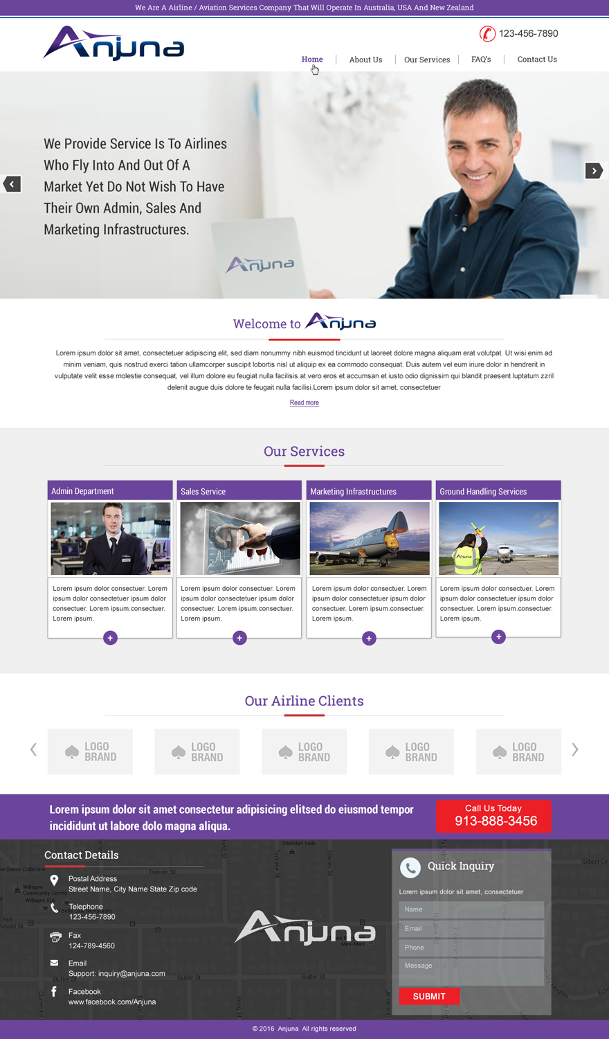 Wordpress Design by HarmiDesigning for this project | Design #9820497