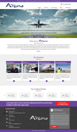 Wordpress Design by HarmiDesigning for this project | Design: #9820498