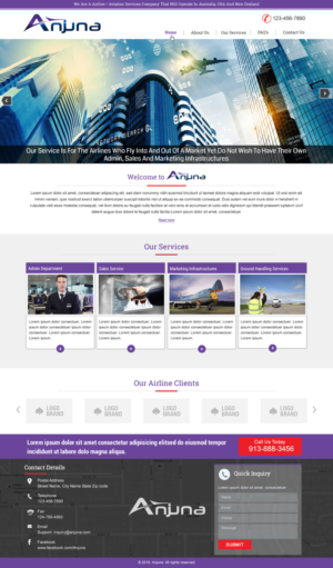 Wordpress Design by HarmiDesigning for this project | Design: #9820499