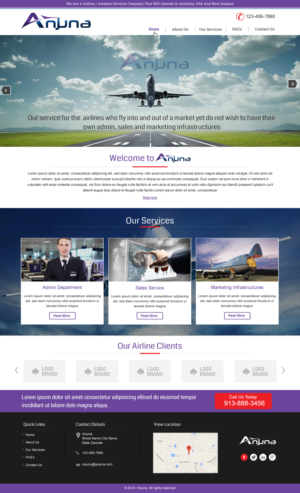 Wordpress Design by HarmiDesigning for this project | Design: #9820770