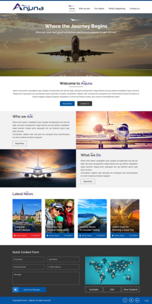 Wordpress Design by pb for this project | Design: #9798536
