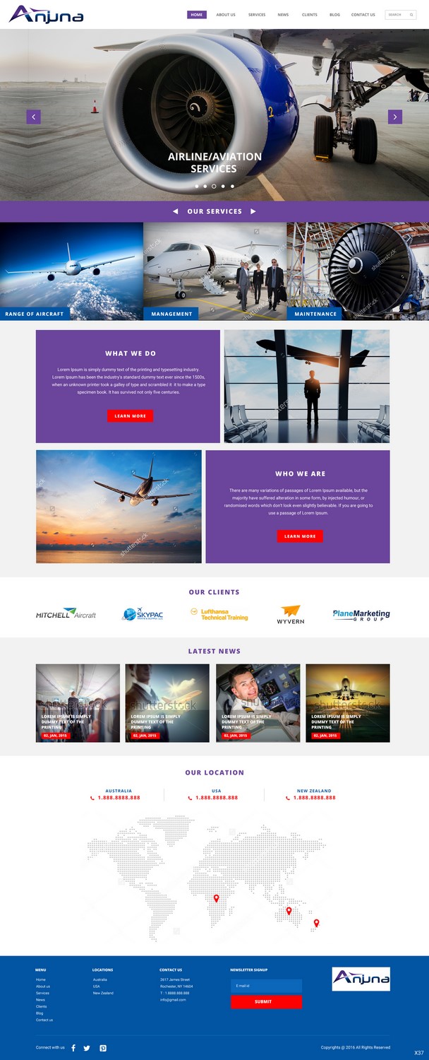 Wordpress Design by pb for this project | Design #9798542