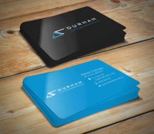 Business Card Design by Riz' for Durham Civil Engineering Services | Design #7709907