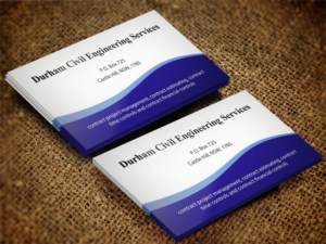 Business Card Design by Lanka Ama for Durham Civil Engineering Services | Design: #7703693