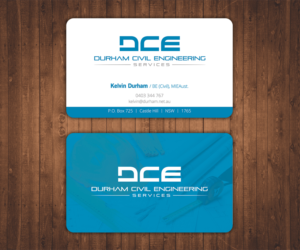 Business Card Design by Stylez Designz for Durham Civil Engineering Services | Design: #7800298