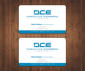 Business Card Design by Stylez Designz for Durham Civil Engineering Services | Design: #7800313