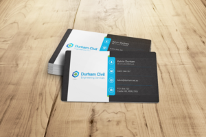 Business Card Design by isabel.paoli for Durham Civil Engineering Services | Design: #7734744
