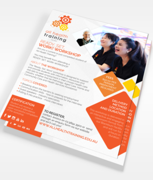 Design de Flyer par Kishaloy_D pour All Health Training | Design #7799136