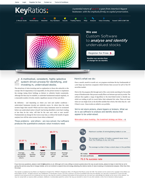 New look and feel for investment website | Web Design by Fielding Ideas