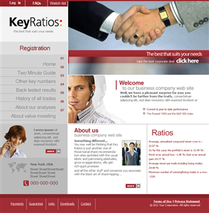 Web Design par bonniebabyw pour MIster Write Ltd | Design #392734
