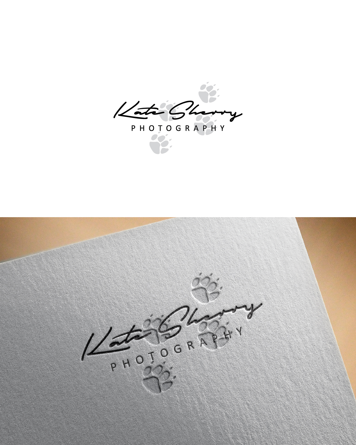 Logo Design by GraphicTec for kate sherry photography | Design #7792425