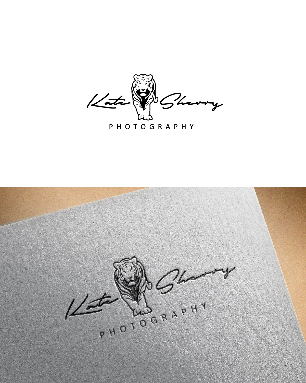 Logo Design by GraphicTec for kate sherry photography | Design #7792426