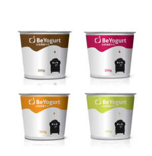 Packaging Design by Milos Jovic for BeYogurt | Design: #7747399
