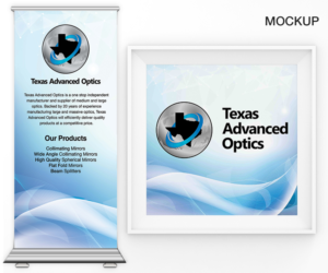 Signage Design by Claireative for Texas Advanced Optics | Design #7726563