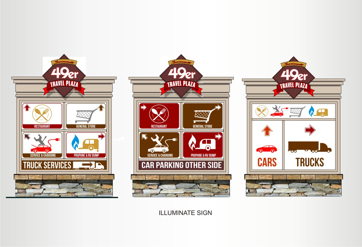 Signage Design by eightball inc. for this project | Design: #7878218