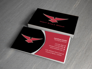 Business Card Design by Creations Box 2015 for Night Eagle Group | Design: #7717191