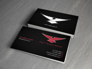 Business Card Design by Creations Box 2015 for Night Eagle Group | Design: #7717193