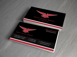 Business Card Design by Creations Box 2015 for Night Eagle Group | Design: #7717196