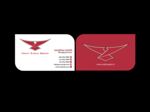 Diseño de Tarjeta de Presentación por Creations Box 2015 para Night Eagle Group | Diseño: #7717202