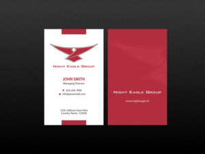 Diseño de Tarjeta de Presentación por Creations Box 2015 para Night Eagle Group | Diseño: #7717205