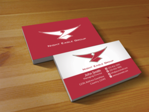 Diseño de Tarjeta de Presentación por Creations Box 2015 para Night Eagle Group | Diseño: #7717224