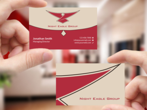 Diseño de Tarjeta de Presentación por Creations Box 2015 para Night Eagle Group | Diseño: #7717232