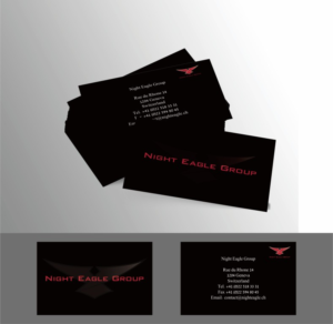 Business Card Design by artconcept91 for Night Eagle Group | Design #7713714