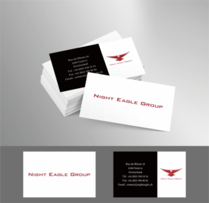Business Card Design by artconcept91 for Night Eagle Group | Design: #7713716