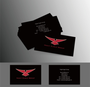 Business Card Design by artconcept91 for Night Eagle Group | Design: #7713717