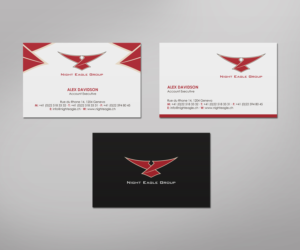 Business Card Design by logodentity for Night Eagle Group | Design: #7710944
