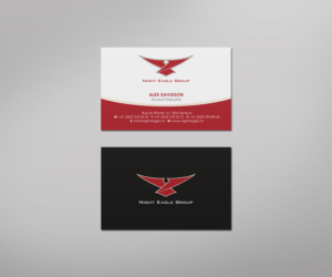 Business Card Design by logodentity for Night Eagle Group | Design: #7710994